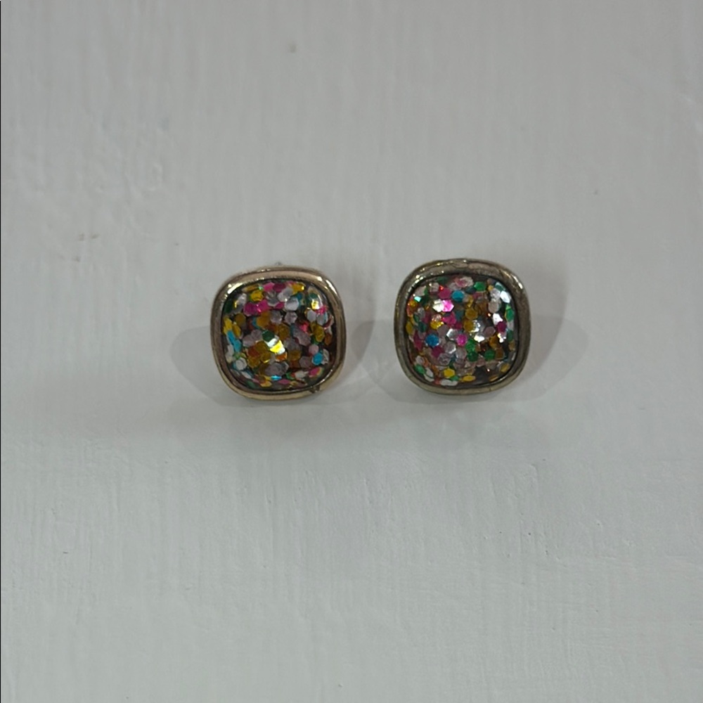 Multicolor Earrings And Ring Set - image 5